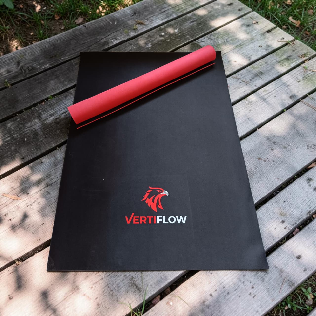 VERTIFLOW Performance Jump Kit – Premium Training Mat, Flow Jump Rope & Carry Bag